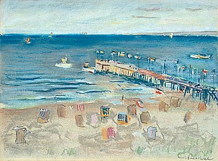 Paul Paeschke - Strandszene