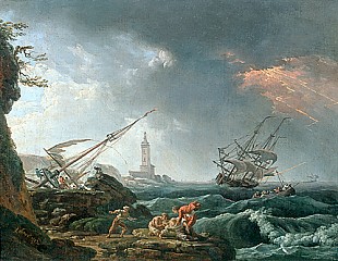 Claude-Joseph Vernet - Der Schiffbruch 