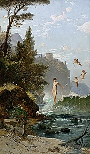 Hermann David Salomon Corrodi - Geburt der Venus 