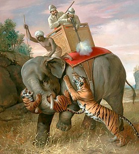 Briton Riviere - Großwildjagd