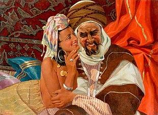A. Luschenko - Scheherazade und der Sultan
