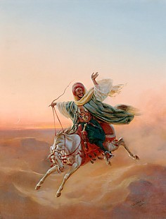 Heinrich von Mayr - Der Ritt in der Wüste