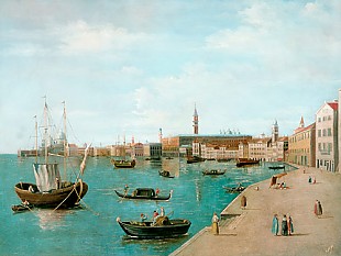 Monogrammist A M - Ansicht von Venedig