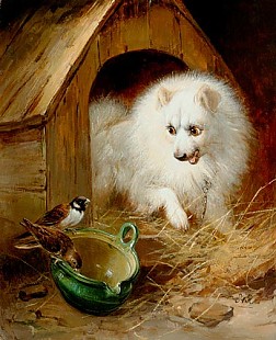 Henriette Ronner-Knip - Ungebetene Gäste