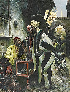 Italienischer Orientalist - Geldwechsler