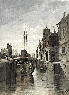 August von Siegen - Partie in Amsterdam