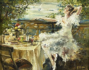 Paul Kapell - Auf der Terrasse