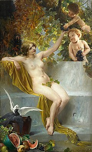 Ferdinand Wagner d. J. - Venus mit zwei Putti