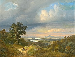 Ernst Kaiser - Abendstimmung am See