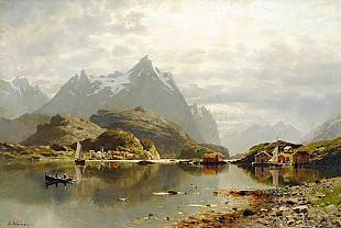 Adelsteen Normann - Fjordlandschaft