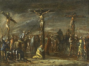 Salvator Rosa - Kreuzigung Christi