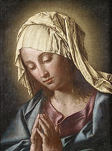 Giovanni Battista Salvi - Maria im Gebet