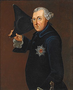Deutscher Porträtmaler - Friedrich der Große 