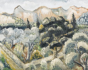 Paul Kleinschmidt - Landschaft bei Marseille