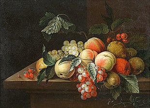 Johan Laurentz Jensen - Früchtestillleben