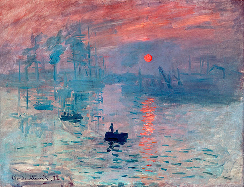 Claude Monet - Impression (Soleil levant)