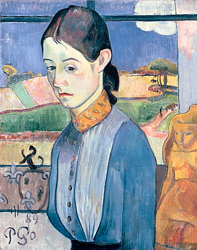 Paul Gauguin - Junge Bretonin