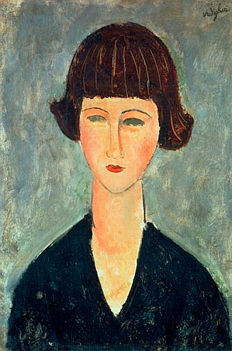 Amadeo Modigliani - Junge Brünette