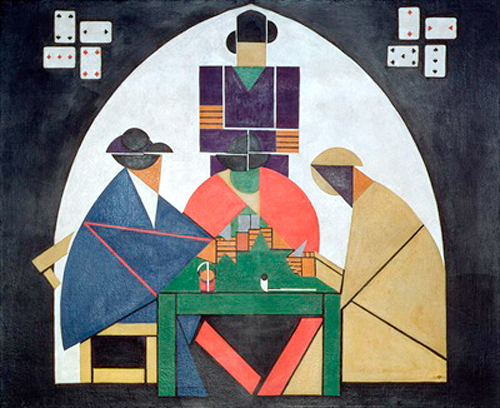 Theo van Doesburg - Kartenspieler