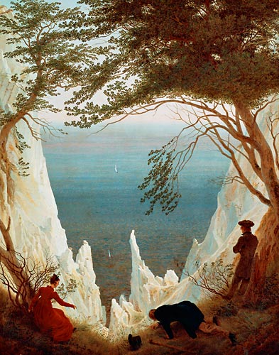 Caspar David Friedrich - Kreidefelsen auf Rügen