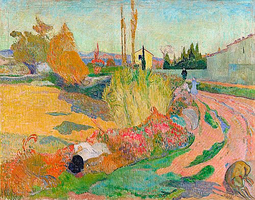Paul Gauguin - Landschaft bei Arles