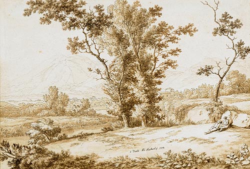 Jacob Philipp Hackert - Landschaft bei Tivoli