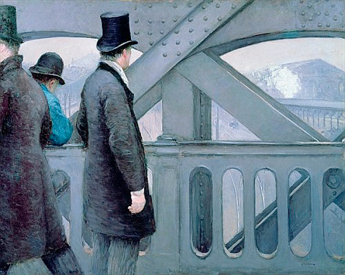 Gustav Caillebotte - Le Pont de l'Europe (Die Europabrücke)