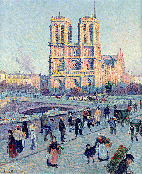 Maximilien Luce - Le Quai St. Michel and Notre Dame