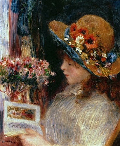 Pierre-Auguste Renoir - Lesendes Mädchen