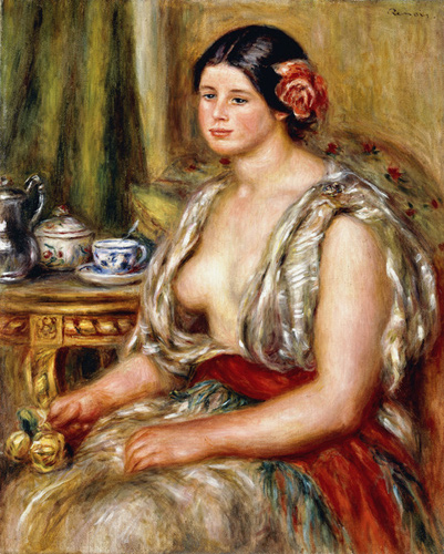 Pierre-Auguste Renoir - Mädchen im orientalischen Kleid