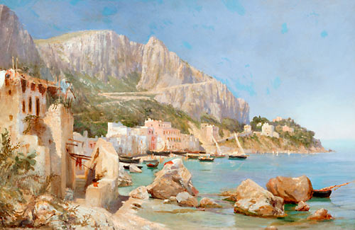 Leo von Littrow - Marina Grande auf Capri