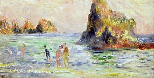 Pierre-Auguste Renoir - Moulin Huet Bucht, Guernsey