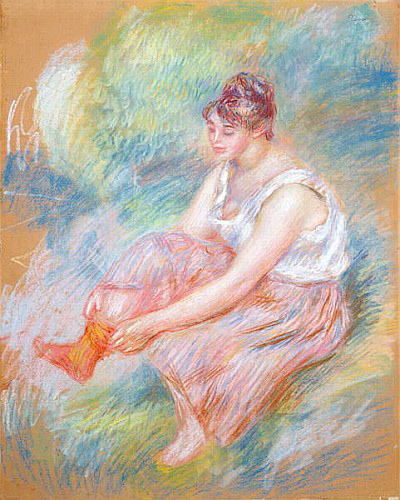 Pierre-Auguste Renoir - Nach dem Bad