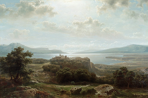 Franz Hengsbach - Norditalienische Seenlandschaft