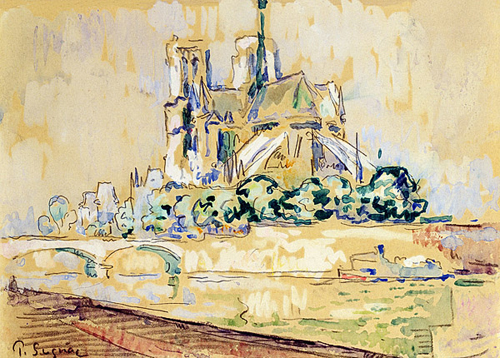 Paul Signac - Notre Dame