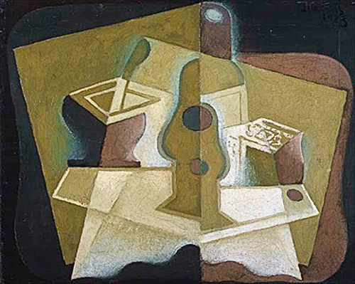 Juan Gris - Paket Tabak