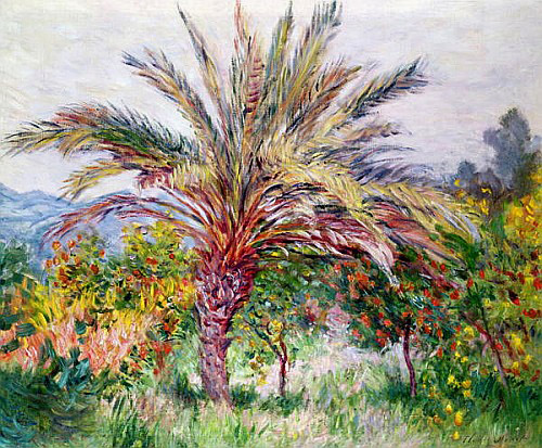 Claude Monet - Palmen in Bordighera
