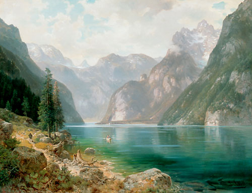 Ludwig Sckell - Partie am Königssee