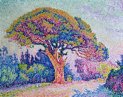 Paul Signac - Pinie bei St. Tropez, 1909