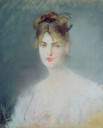 Edouard Manet - Portrait einer jungen Frau