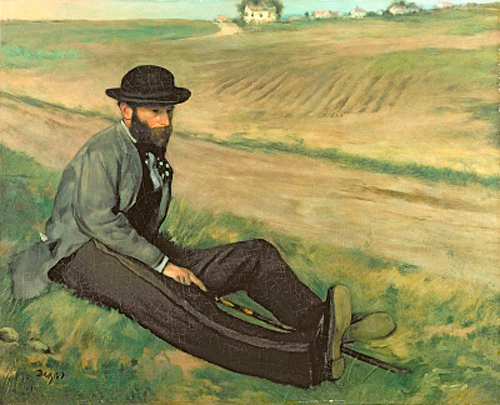 Edouard Manet - Portrait Eugene Manet