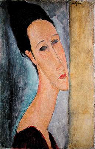 Amadeo Modigliani - Portrait Jeanne Hebuterne