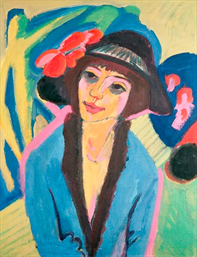 Ernst Ludwig Kirchner - Portrait von Gerda