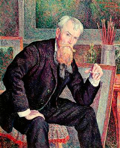 Maximilien Luce - Portrait von Henri Edmond Cross