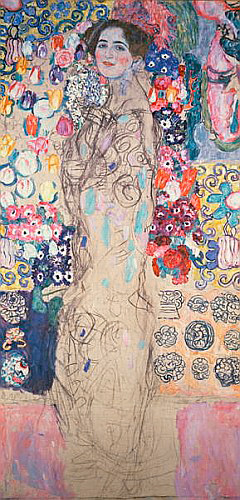 Gustav Klimt - Portrait von Maria Munk