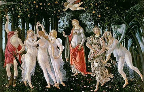 Sandro Botticelli - Primavera - Der Frühling