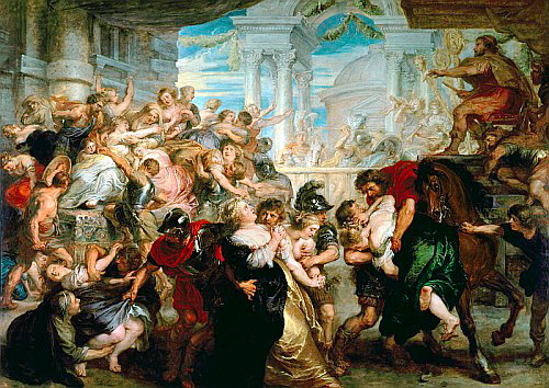 Peter Paul Rubens - Raub der Sabinerinnen
