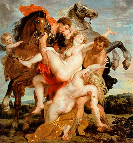 Peter Paul Rubens - Raub der Tochter des Leucipus