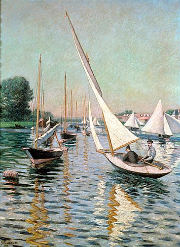 Gustav Caillebotte - Regatta in Argenteuil