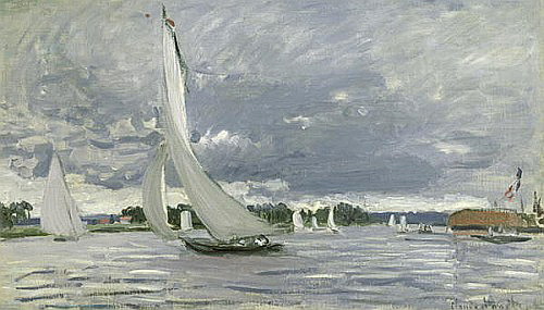 Claude Monet - Regatta in Argenteuil